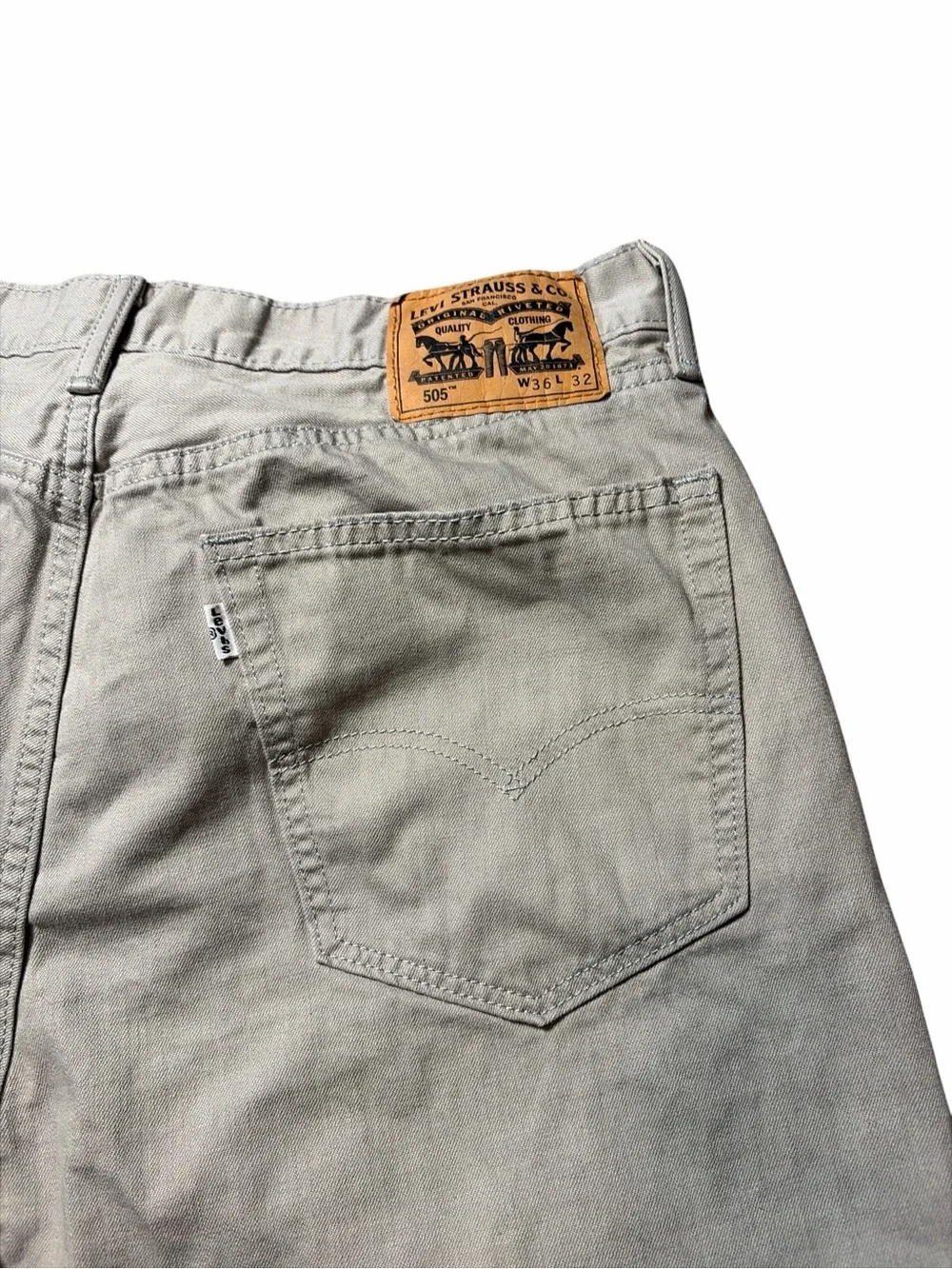 Levi's 505 Regular Fit Men’s Pants  100%   Sz 36x32